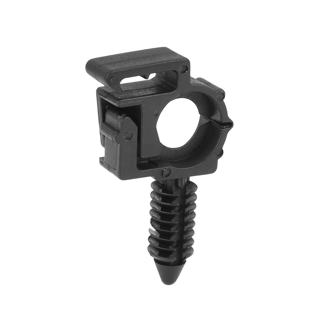 5 x 40.6mm Black Plastic Wiring Harness Clips for Ford