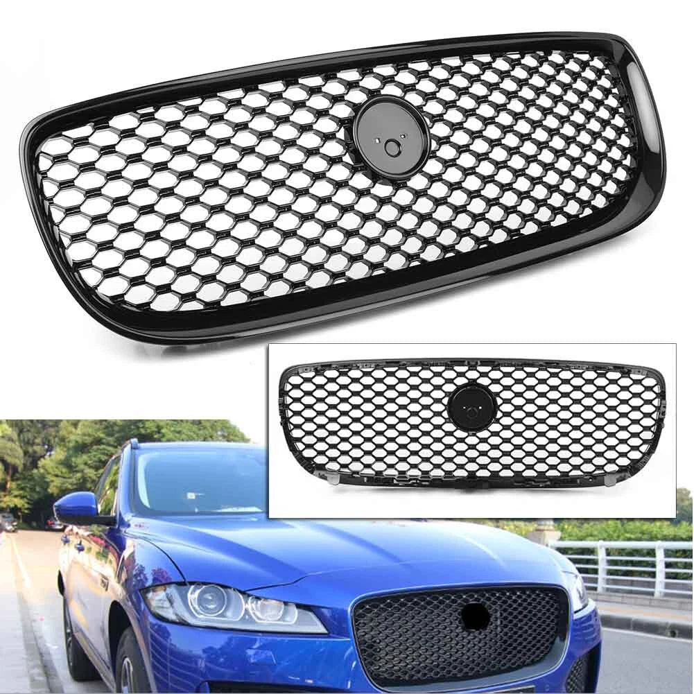 Jaguar XE Front Bumper Upper Mesh Grille Radiator Grill 2015-2018 Black