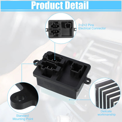 HVAC Heater Blower Motor Resistor for Fiat 500X (2016-2022)