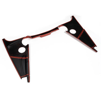7 x Red Rear Engine Bay Cover Panels for Corvette C8 Stingray (2020-2023)