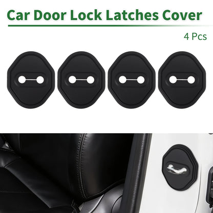 4 pcs / Car Door Lock Latches Cover for Toyota Land Cruiser 250 (2024–2025)