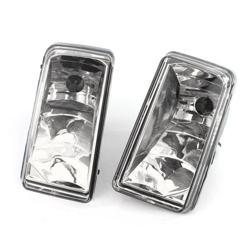 Clear Lens Fog Light Lamps for Cadillac Escalade GMC Sierra Yukon XL (2002-2020)
