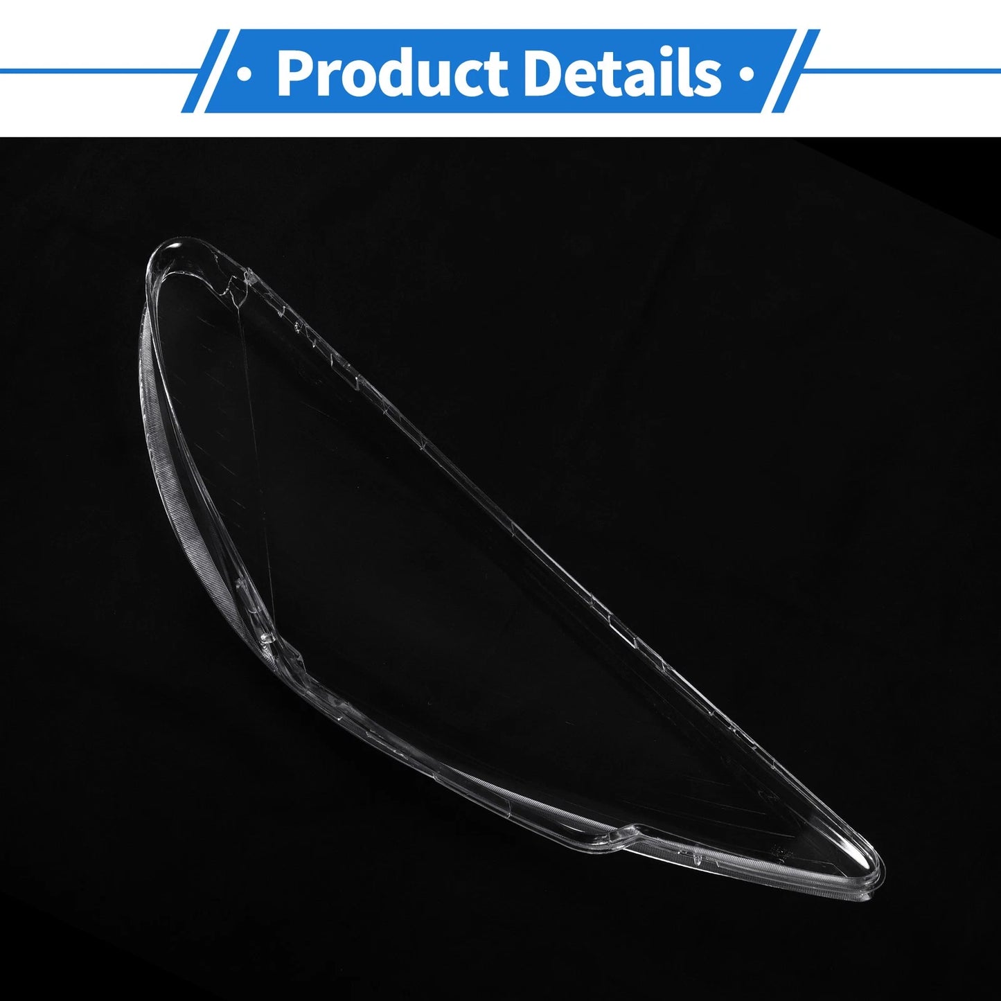 Front Left Headlight Lens Cover for Peugeot 206 (2004-2008)