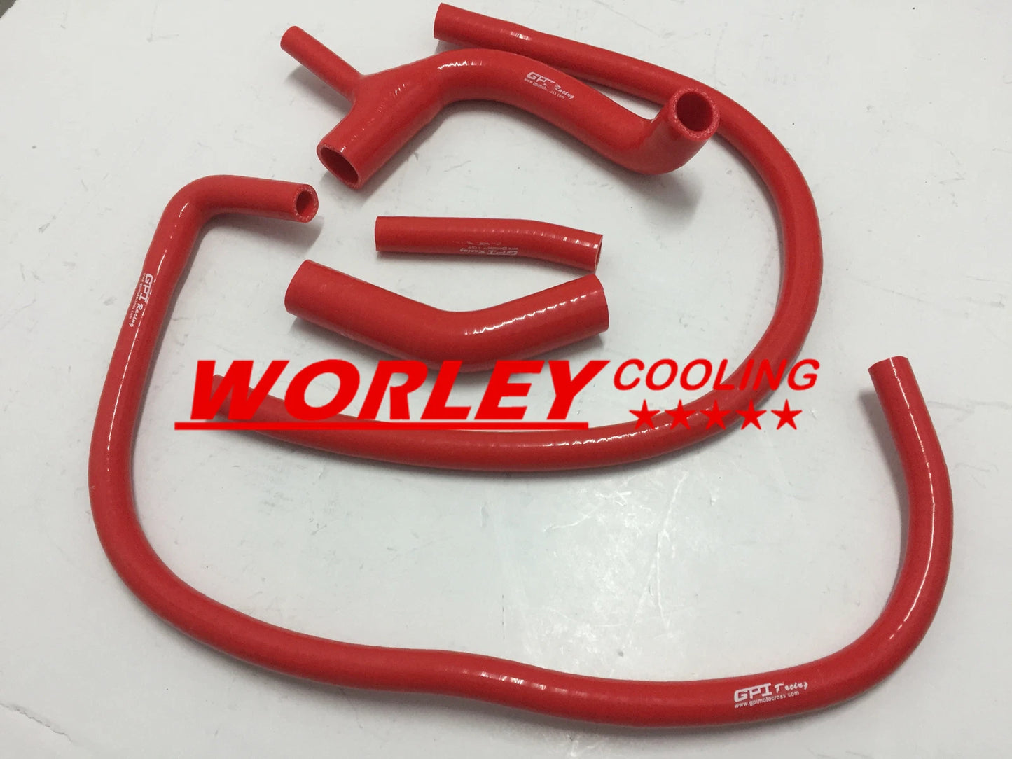 RED Silicone Radiator Hose for Austin Mini Clubman/Cooper 850/998/1098 (1959-1990)