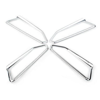 Chrome Front Fog Light Eyebrow Trim Accents for Honda Goldwing GL1800 (2018-2023)