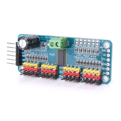 16 Channel 12-bit PWM Servo Motor Driver for Robot PCA9685 Module New