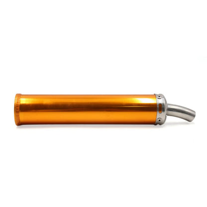 0.87" Inlet Diameter Exhaust Muffler Pipe for Motorcycle Street Dirt Bike Racing