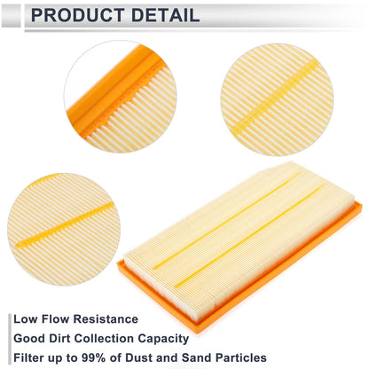 Engine Air Filter for Mercedes-Benz GLE350 L4 2.0L (2020-2024)