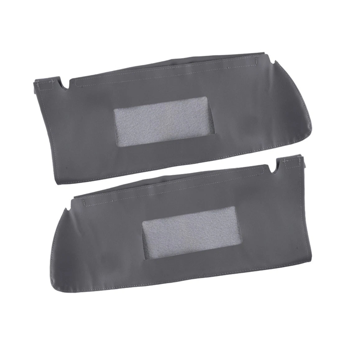 Grey Sun Visor Replacement Cover for Chevrolet Suburban Tahoe GMC Yukon (2000-2006)