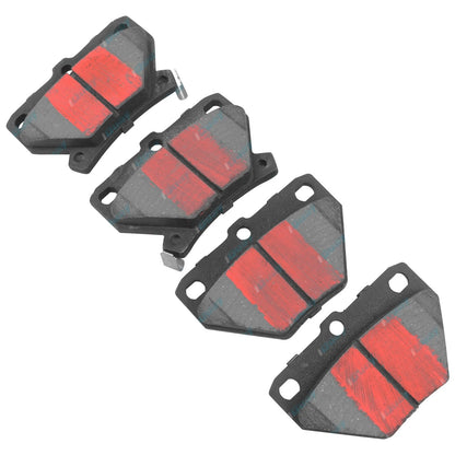 Rear Ceramic Brake Pad Set for Toyota Celica ZZT231R 1999-2005 4cyl 1.8L 2ZZ-GE