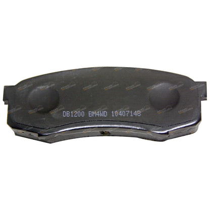 Rear Drilled Slotted Disc Rotors + Brake Pads for Toyota FZJ105 HZJ105