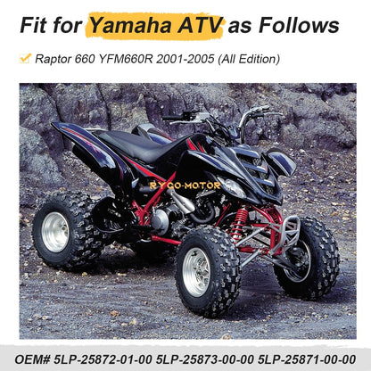 Front Brake Hose Line & Pipe for Yamaha Raptor 660R (2001–2005)