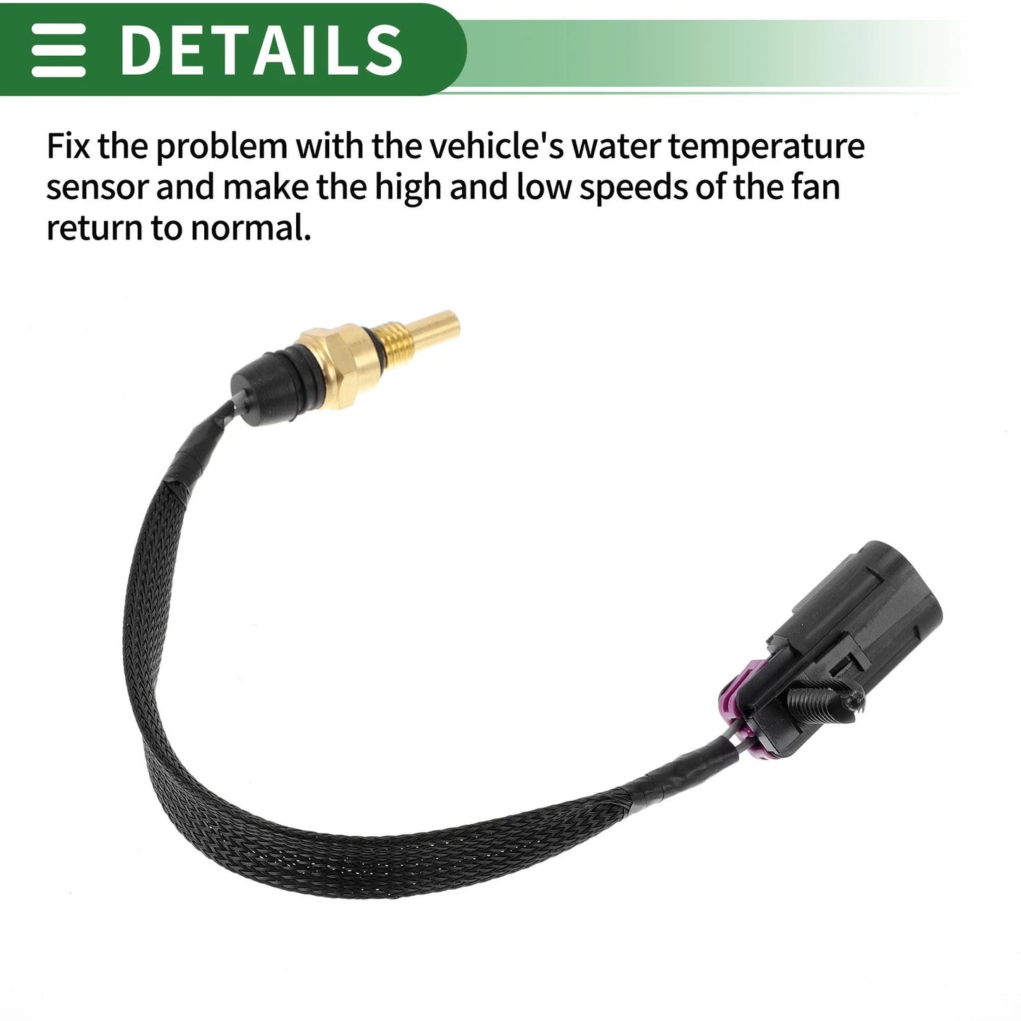 Engine Coolant Temperature Sensor for BUICK RAINIER (2006-2007)