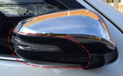 Carbon Matt Mirror Cover Trim for Toyota Hilux Revo (2015-2016)