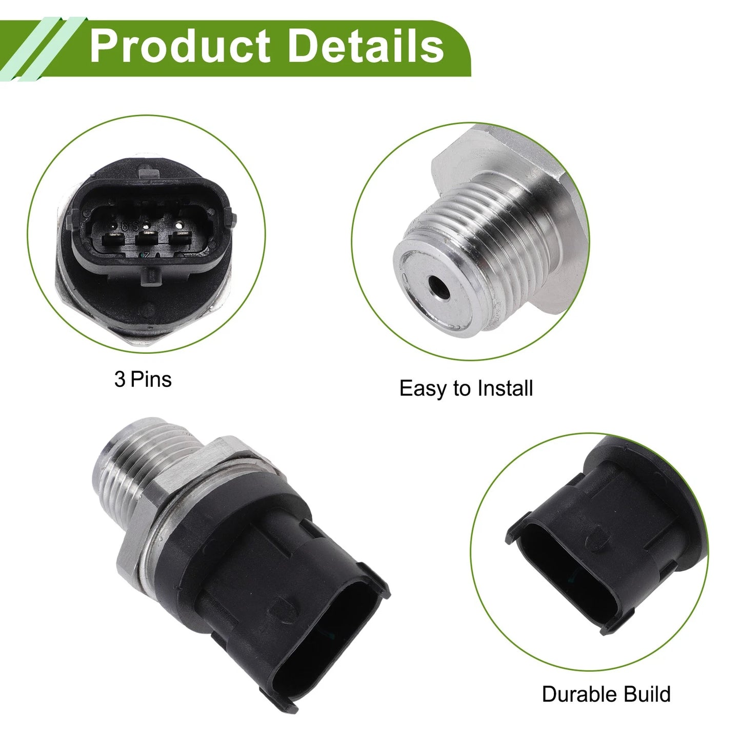 Fuel Injection Pressure Sensor OEM for Chevrolet Silverado 2500 3500