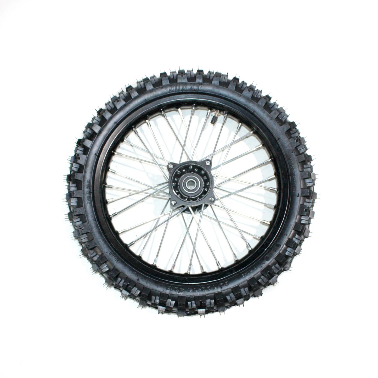 15mm 14" Front + 12" Rear Wheel Rim Tire for PIT PRO Dirt Bike
