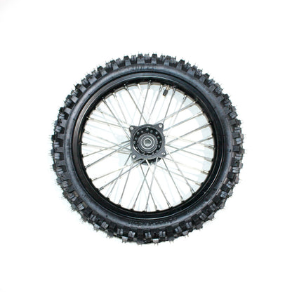 15mm 14" Front + 12" Rear Wheel Rim Tire for PIT PRO Dirt Bike