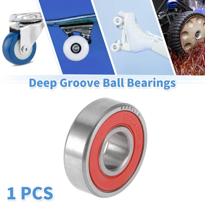 10x26x8mm Deep Groove Ball Bearings for Scooter Skateboard Wheel