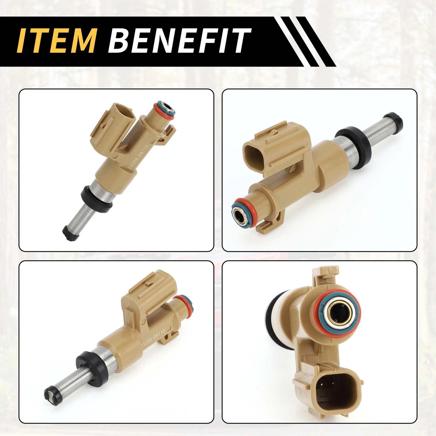 Fuel Injector 12 Holes for Toyota Tundra (2007-2008)