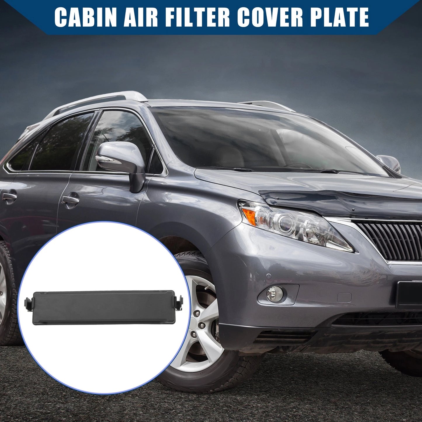 AC Cabin Air Filter Plate Cover Door Panel for Toyota Lexus