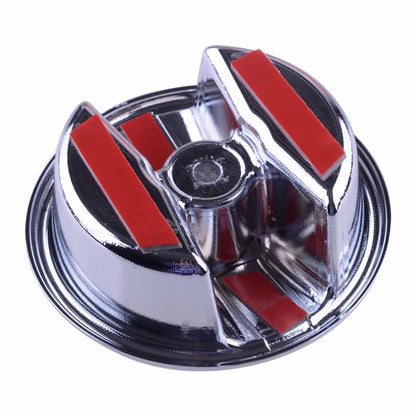 Silver Car Top Roof Knob Button Trim for Jeep Wrangler JK (2007-2018)