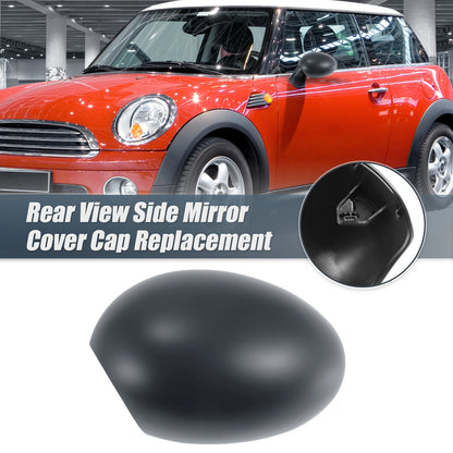 Left Side Mirror Cover Cap Gray for BMW Mini Clubman R55 R57 (2007-2015)