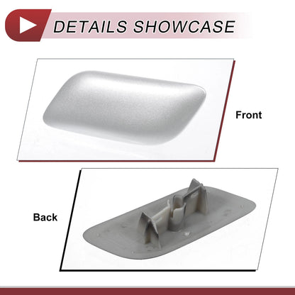 Front Left Washer Nozzle Cover for Lexus LX570 (2008-2011) - Silver Tone