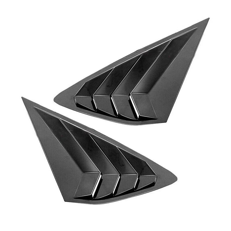 Matte Black Side Window Louvers for Honda Accord (2023-2024)