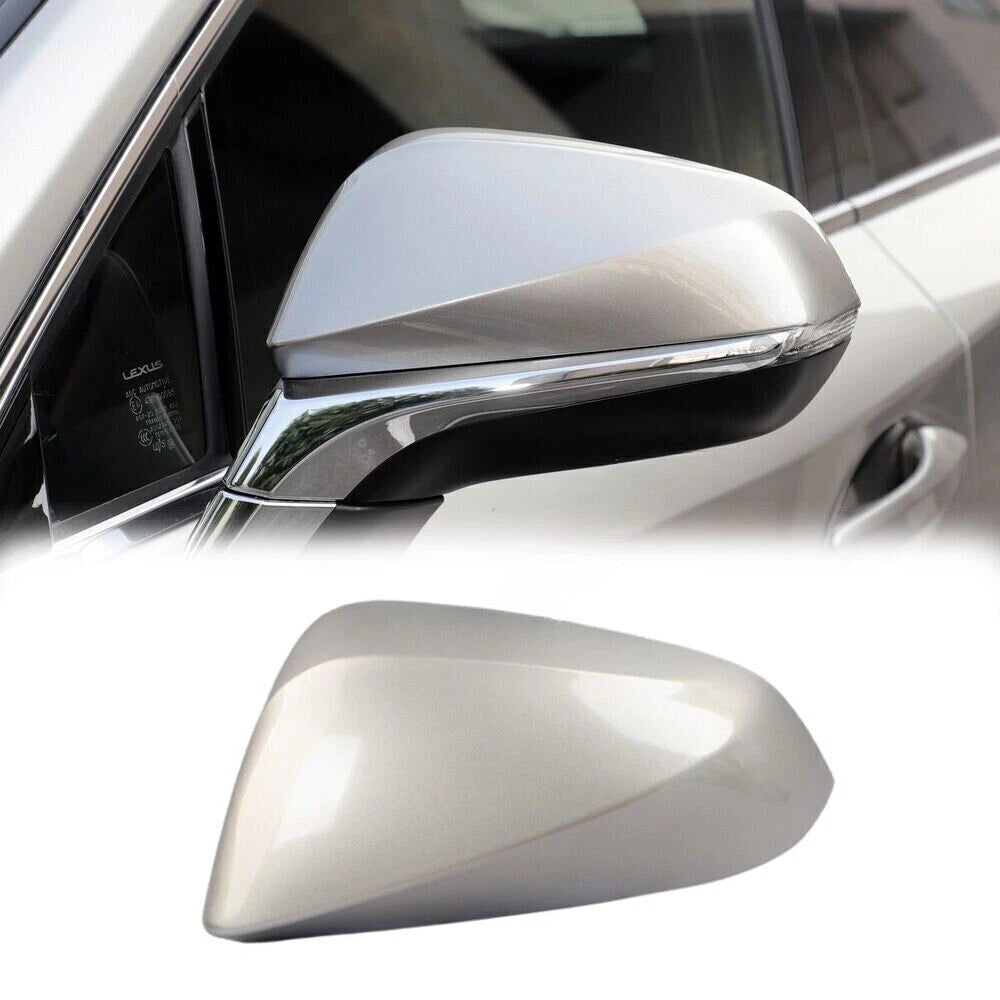 Left Driver Side Rearview Mirror Cap Cover for 2015-2021 Lexus NX RX