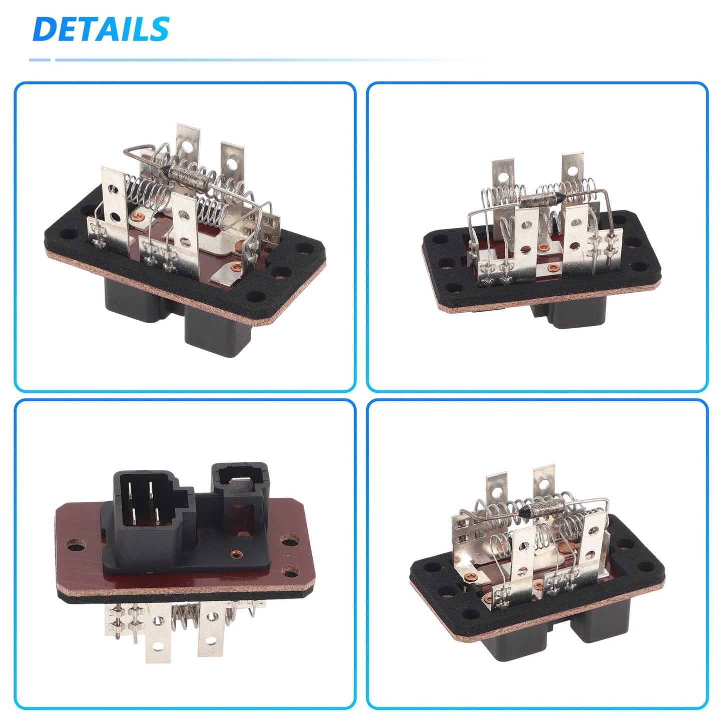 HVAC Blower Motor Resistor for Ford Escort 2.0L L4-Gas (1997-2003)