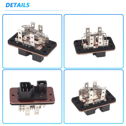 HVAC Blower Motor Resistor for Ford Escort 2.0L L4-Gas (1997-2003)
