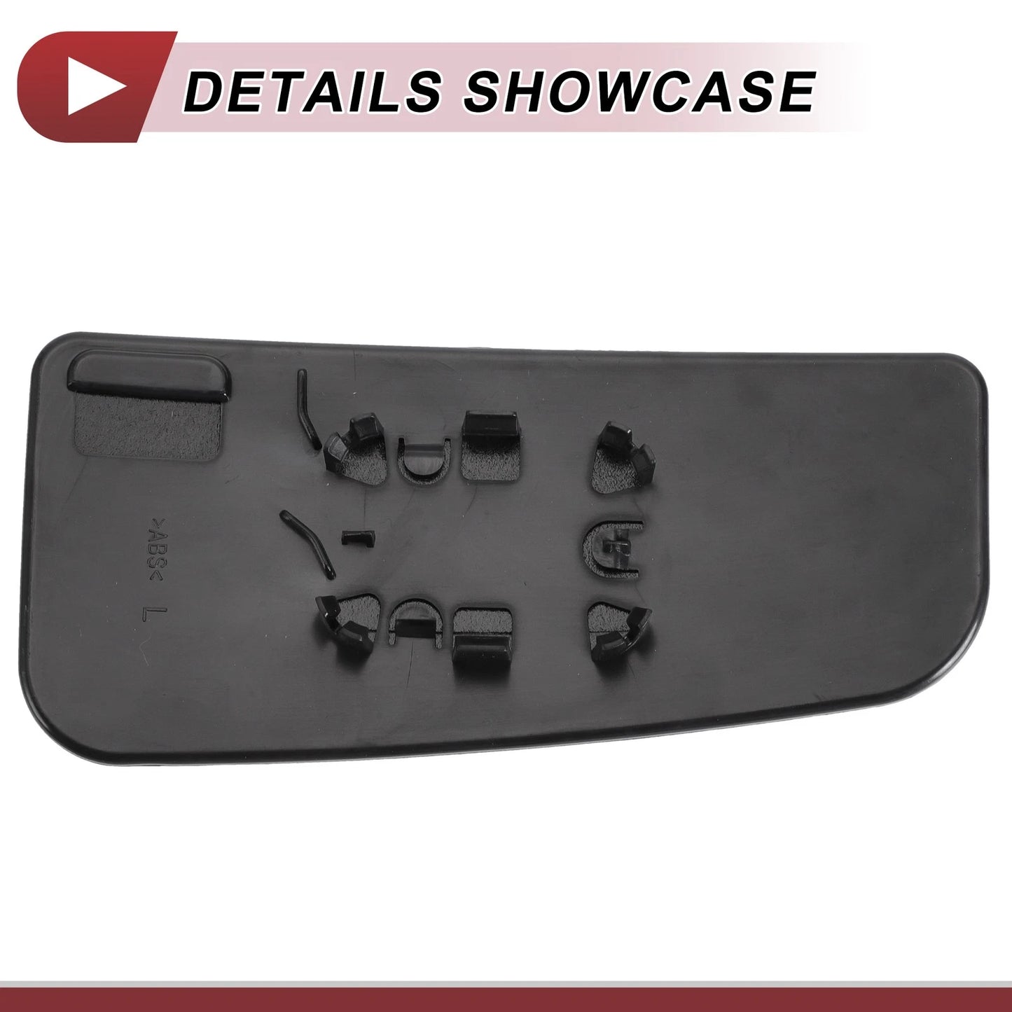 Left Driver Side Lower Mirror Glass for Ford F150 (2004-2023)