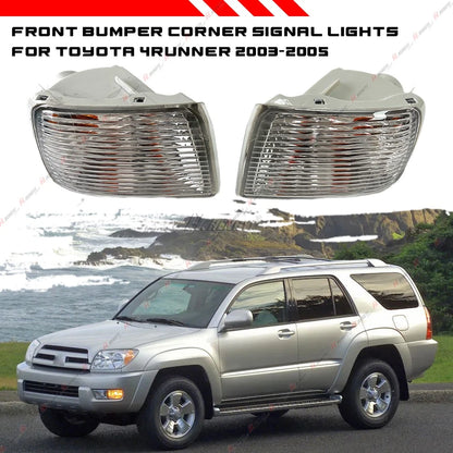 Corner Parking Turn Signal Lights Lamp Pair for Toyota 4Runner (2003–2005)
