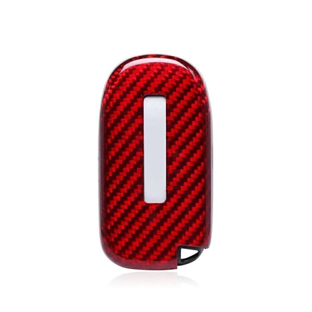 Carbon Fiber Key Case Cover for Jeep/Dodge (2011-2023)