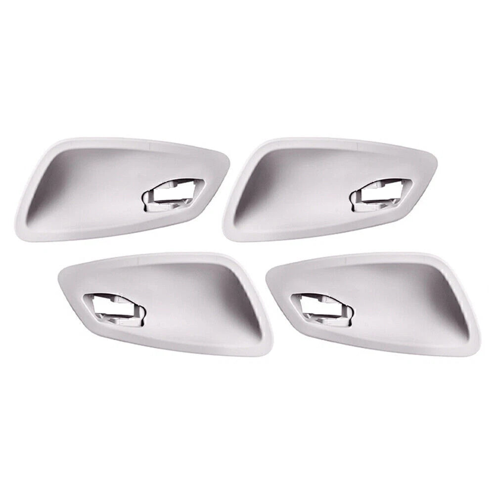4 Pcs ABS Inner Door Handle Bowl Cover for BMW 3 Series E90 (2005-2012)