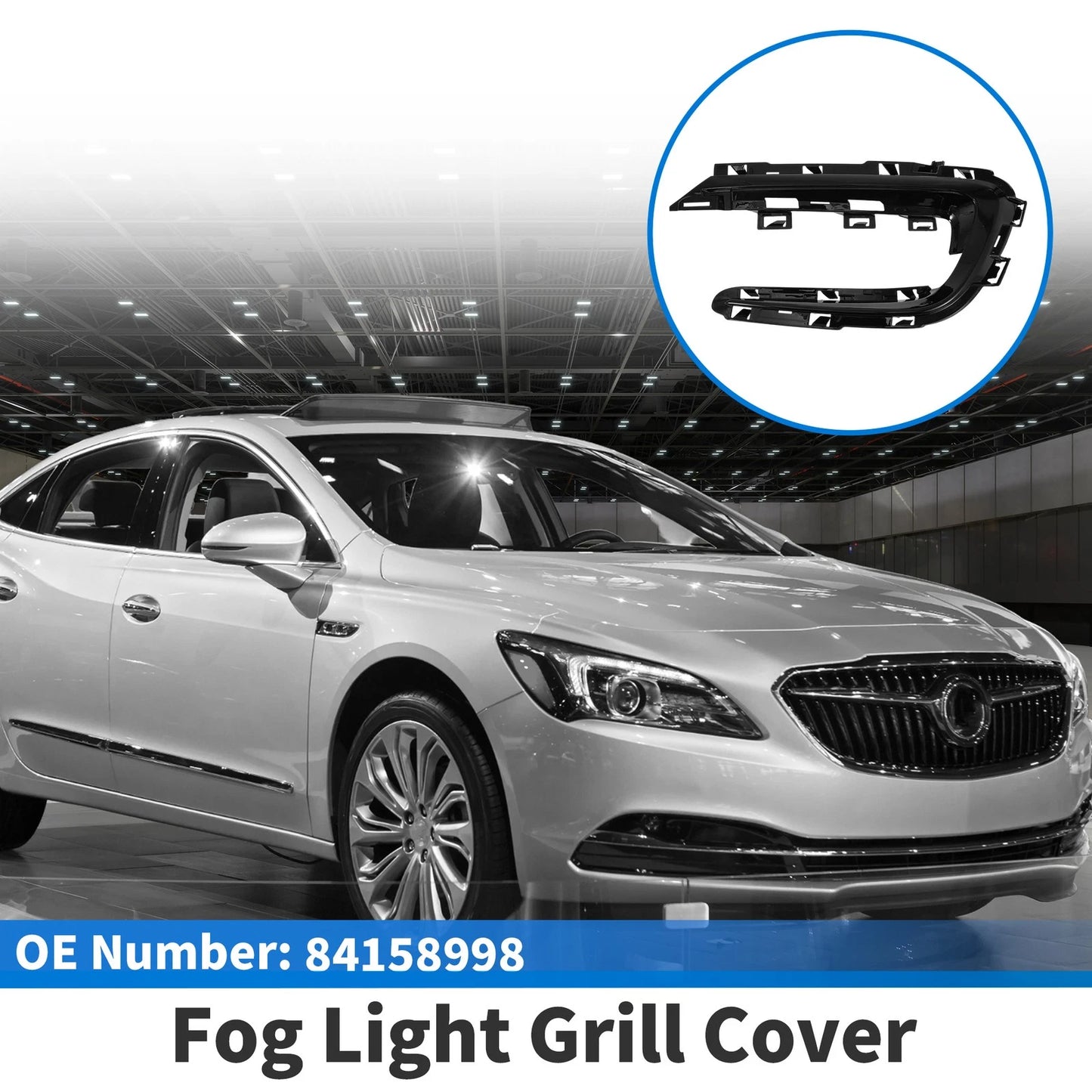 1 Pc Front Right Fog Light Grill for Buick Lacrosse (2019–2019)