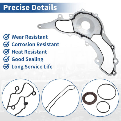 Timing Cover Gasket Set for Dodge Grand Caravan (2011-2018)