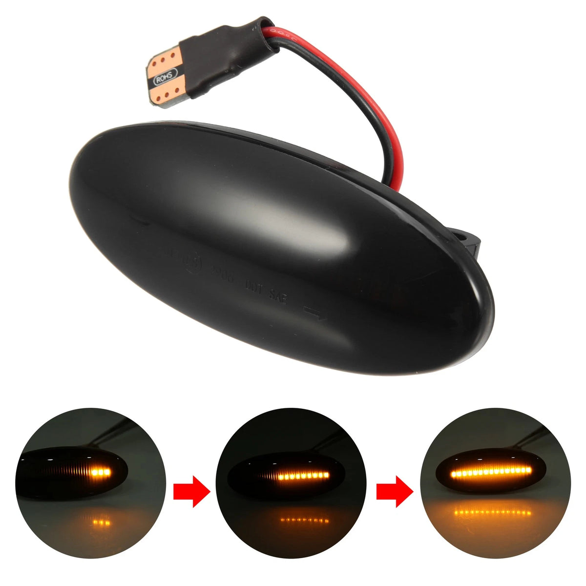 Pair Side Marker Lights for Nissan (2000-2006)