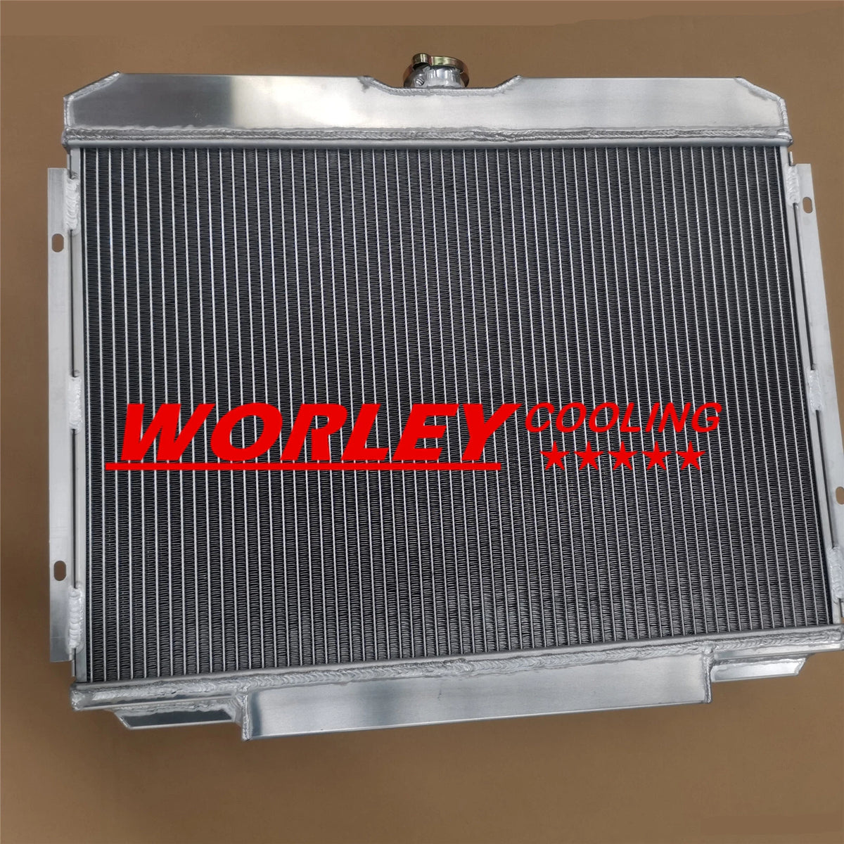 3 Row Alloy Radiator & Shroud & Fan for Ford Mustang V8 289/302/351 (1968-1969)