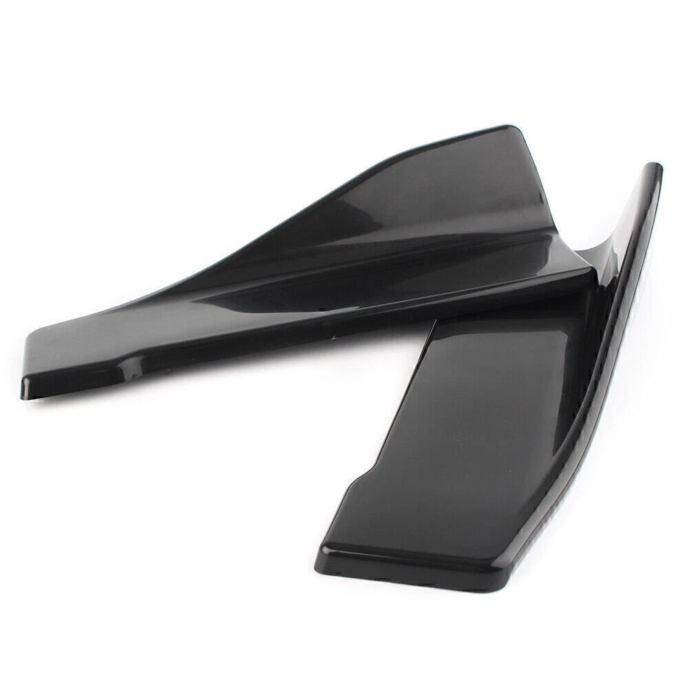 35cm Bumper Spoiler Under Skirt Rocker Wings for Universal Car SUV Auto