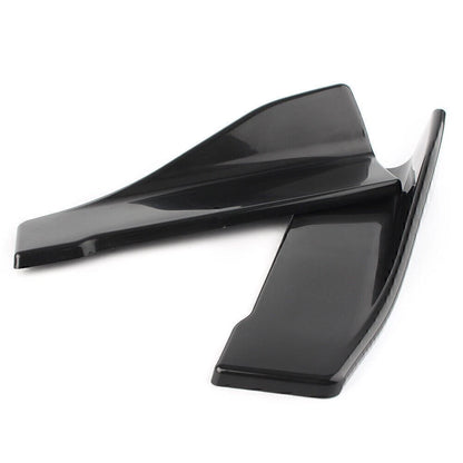 35cm Bumper Spoiler Under Skirt Rocker Wings for Universal Car SUV Auto