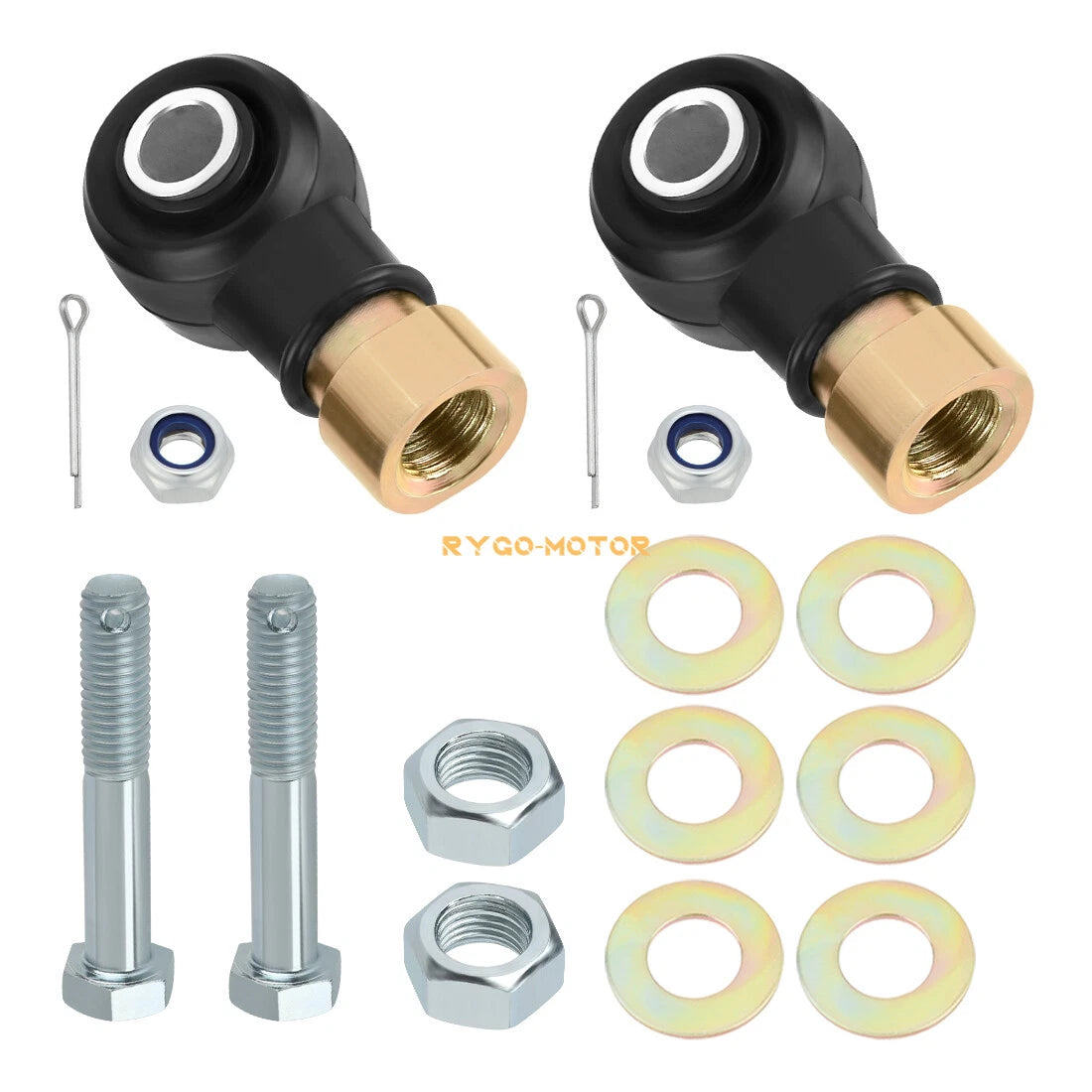 2 x Outer Tie Rod End for Polaris Ranger 570 Crew Full-Size (2014–2015)