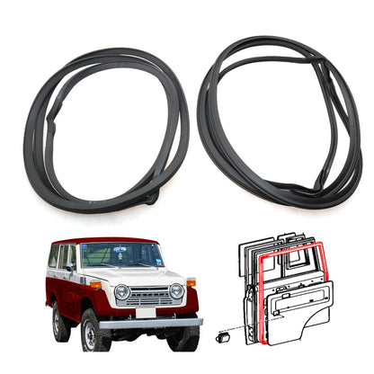 Rear Door Weatherstrip Seal for Toyota Land Cruiser FJ55 FJ56 1975-1980