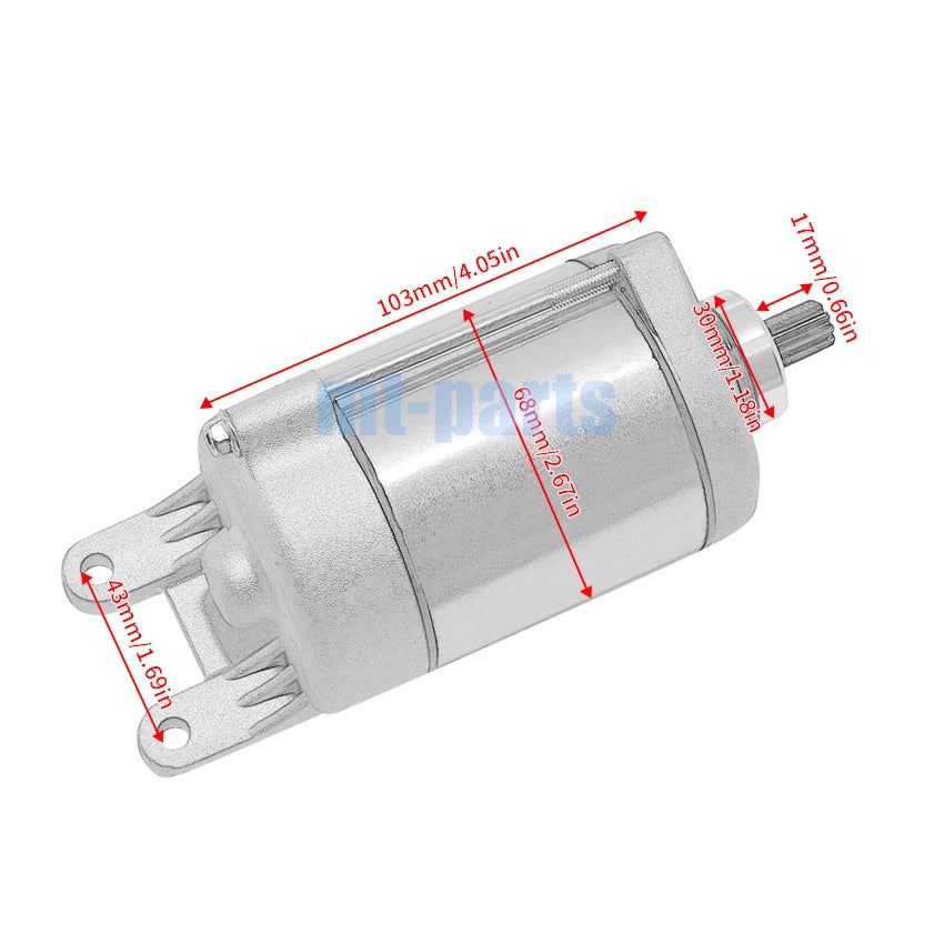Starter Motor Assembly for SYM ATV Quad Lander 250/300S/300SL (2005-2014)