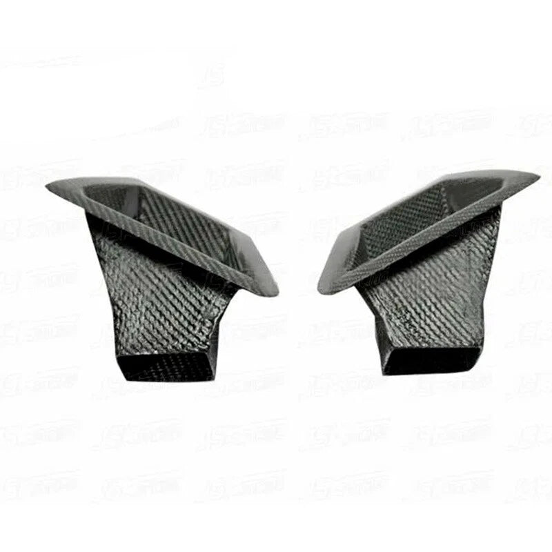 Real Carbon Fiber Front Bumper Air Vents Replace For Nissan 370Z 2009-2021