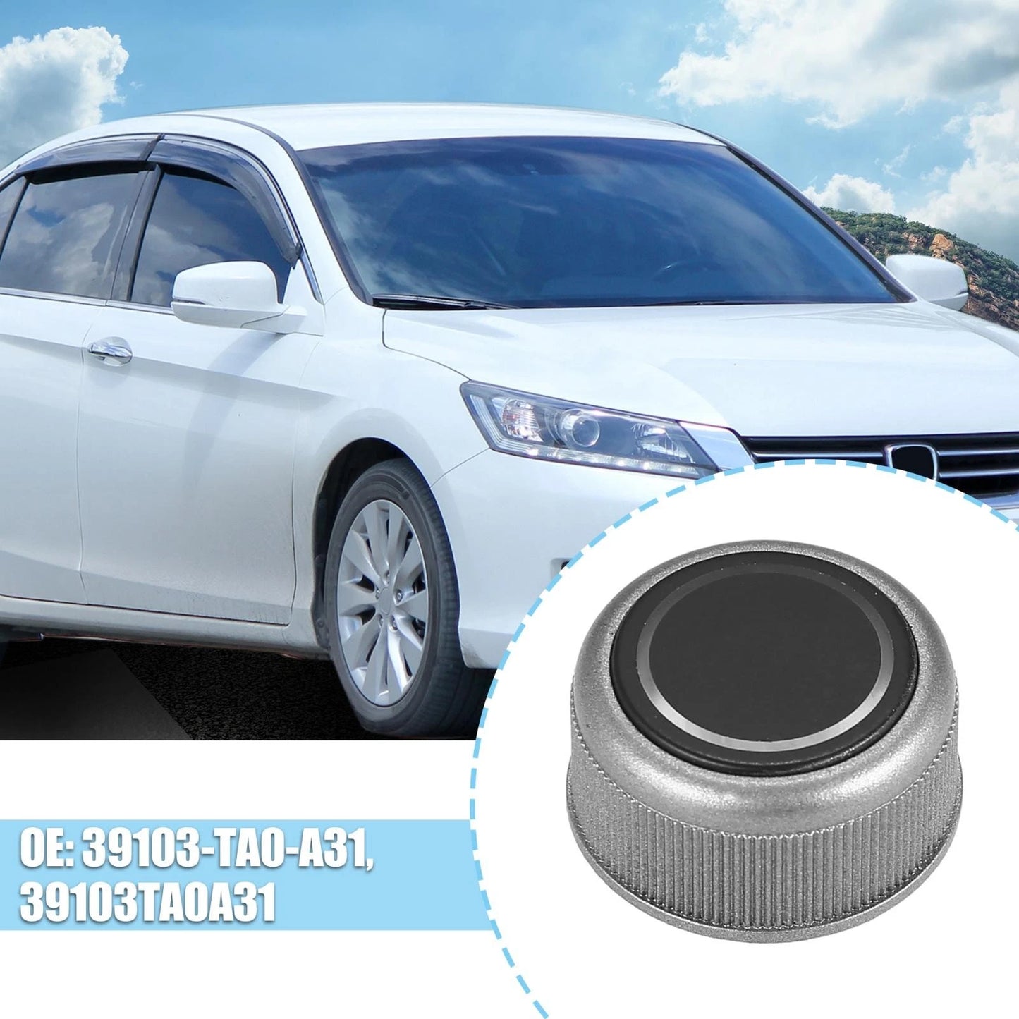 Car Volume Knob Replacement for Honda Accord, Crosstour (2008-2016)