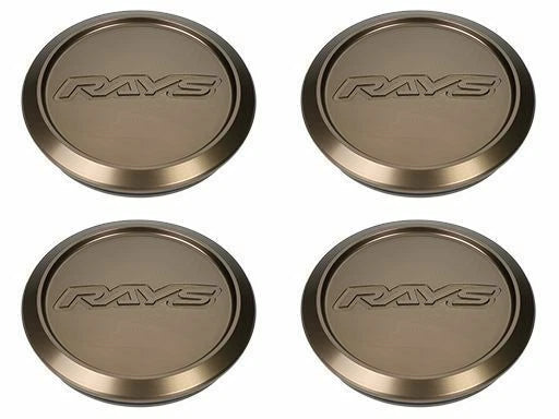 Center Cap / 4PC for RAYS Volk Racing ZE40 TE37 Ultra Saga Sonic TTA CE28 RE30 Bronze