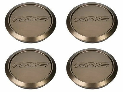 Center Cap / 4PC for RAYS Volk Racing ZE40 TE37 Ultra Saga Sonic TTA CE28 RE30 Bronze