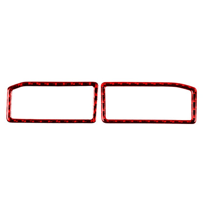 Carbon Red Dashboard Air Vent Outlet Cover Trim for Lexus RC300 350 200T (2015-2024)