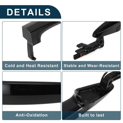 Door Handle Front Left Exterior for BMW X5 E70 E71 E72 Black